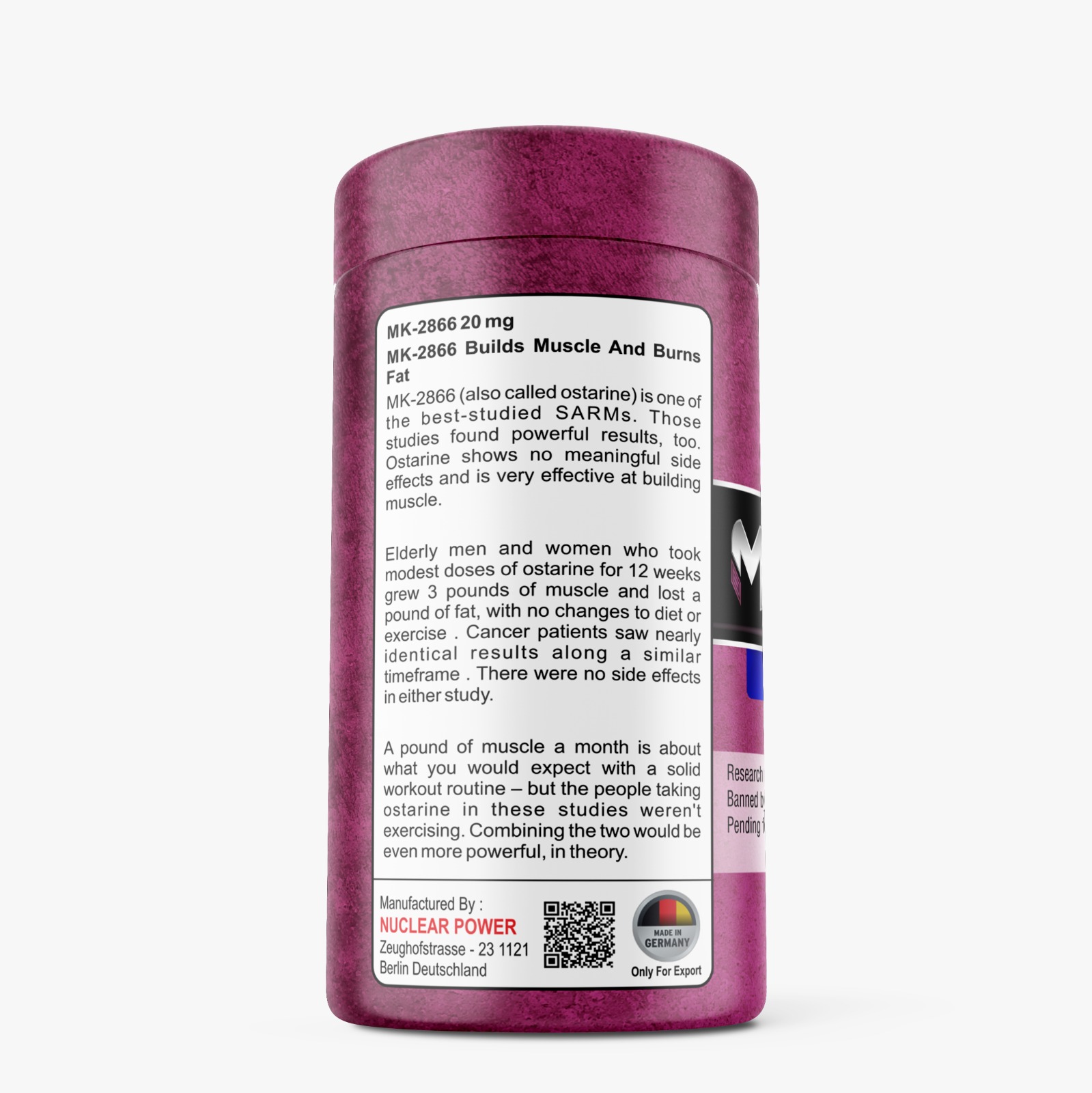 Nuclear Power MK-2866 60 Capsules - Image 3