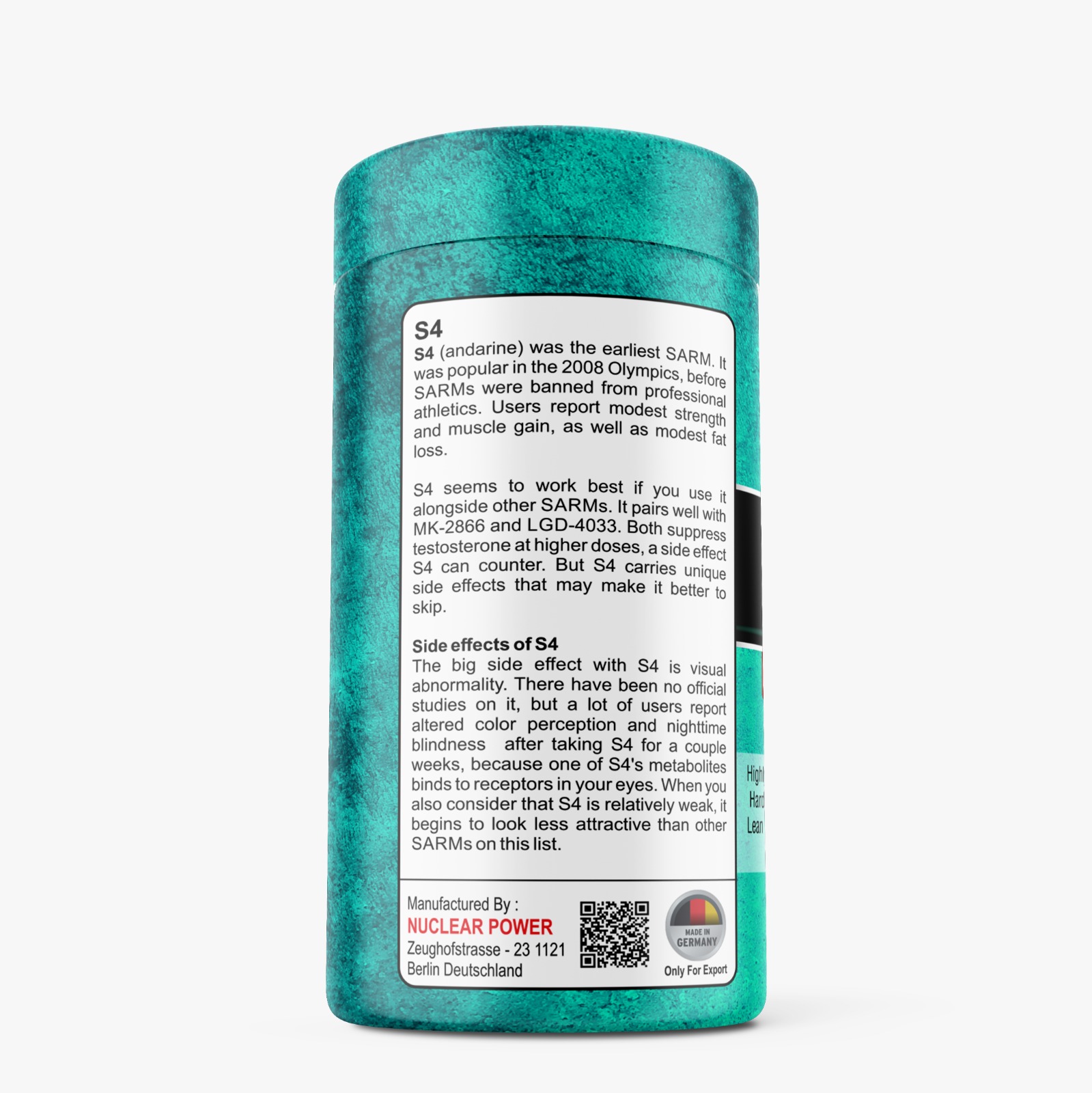 Nuclear Power S4 60 Capsule - Image 2