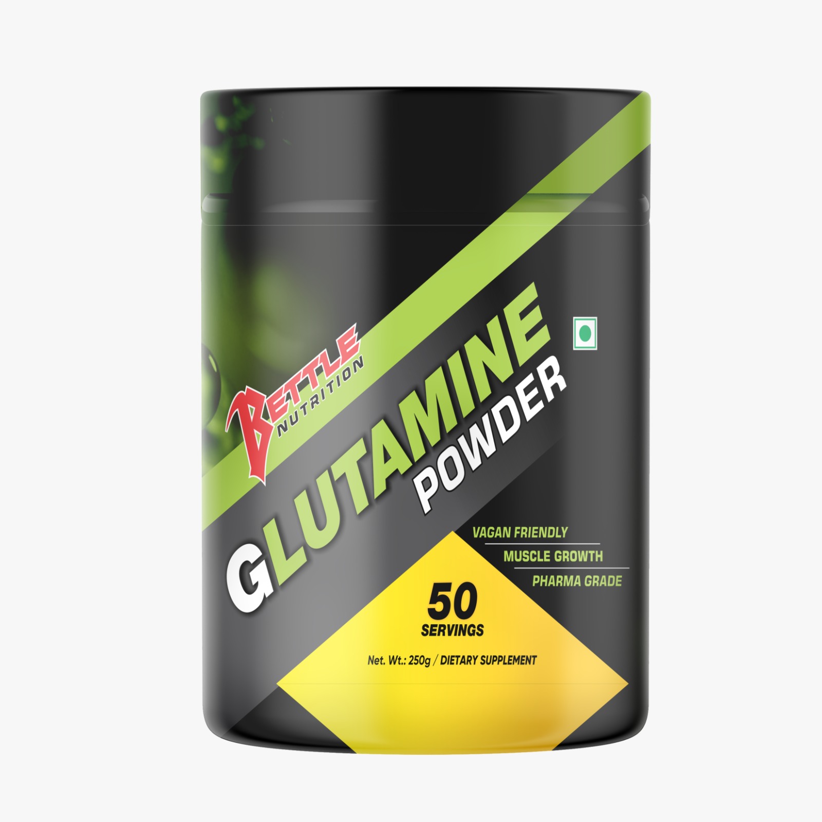 Bettle Nutrition Glutamine Powder 250gm