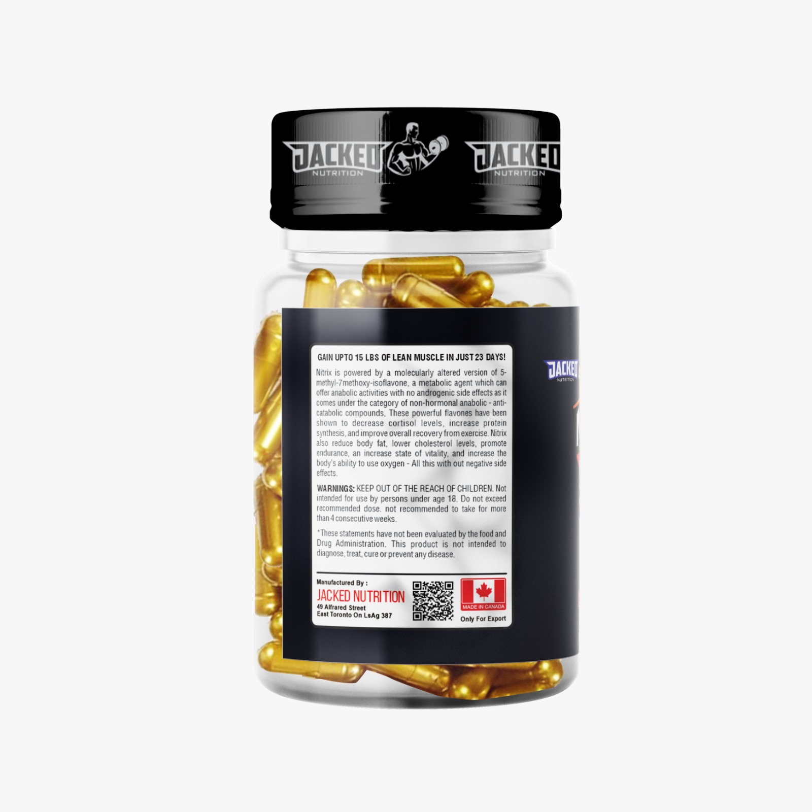 Jacked Nitrix 30 Capsule - Image 2