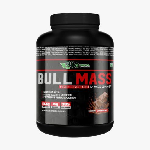 Biosource Nutrition Bull Mass Gainer Chocolate 3kg