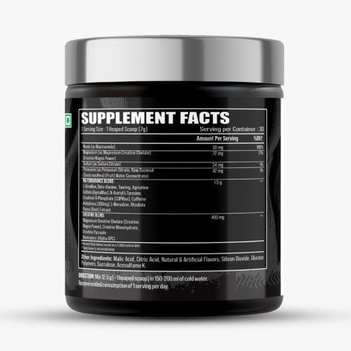 Biosource Nutrition Venom Pre-Workout Lemon Banta 210gm - Image 2