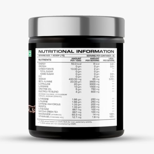 Biosource Wolf Pre-Workout, Fruit Punch, 210gm - Image 2