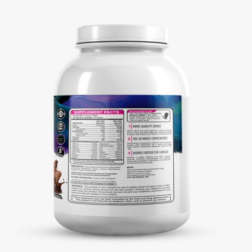 TP Amplify Muscle Gainer Dutch Chocolate 3kg - Image 2