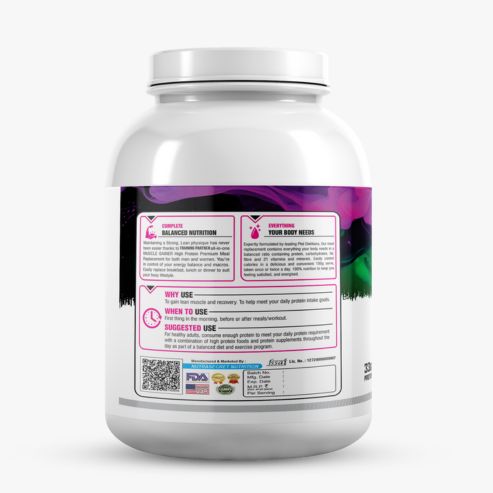 TP Amplify Muscle Gainer Dutch Chocolate 3kg - Image 3