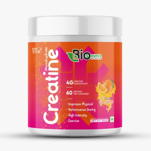 Biosource Nutrition Creatine Monohydrate Orange, 300gm