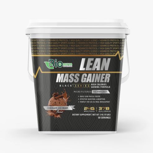 Biosource Nutrition Lean Mass Gainer, Chocolate Ice Cream, 5kg