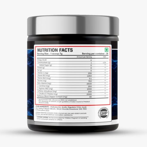 Biosource Nutrition Power Surce Instant Energy, Tropical Mango, 210gm - Image 3