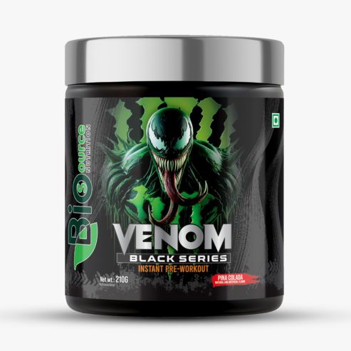 Biosource Nutrition Venom Pre-Workout Pina Colada 210gm
