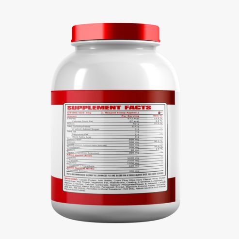 Red Pharma Pro Weight Gainer, Chocolate, 3kg - Image 3