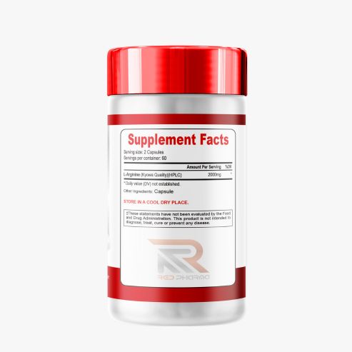 Red Pharma Arginine 120 Tablet - Image 3