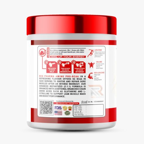 Red Pharma Bcaa + Eaa Mango 300gm - Image 3