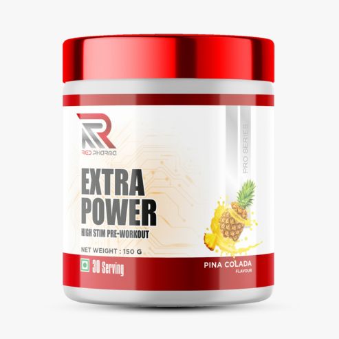 Red Pharma Extra Power Pre-Workout Pina Colada 150gm