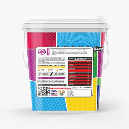 Biosource Nutrition Action Whey Protein, 4kg Kesar Kulfi - Image 3