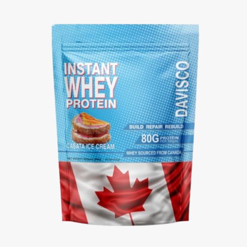 Davisco Instant Whey Protein 900gm, Casata ice cream