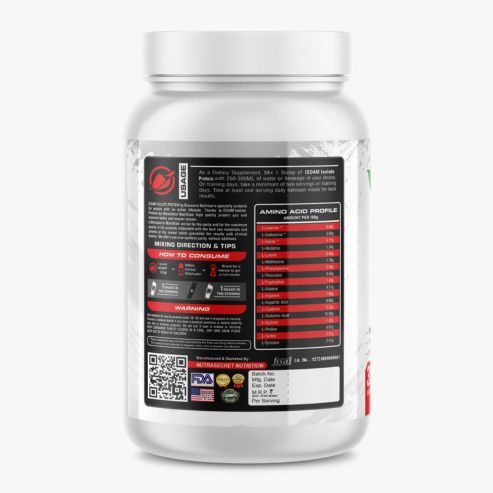 Biosource Nutrition ISO 4M Isolate Whey Protein, Double Chocolate 1000gm - Image 3