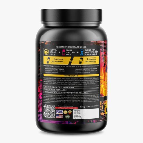 Biosource Nutrition Gain Pro Chocolate 1000gm - Image 3