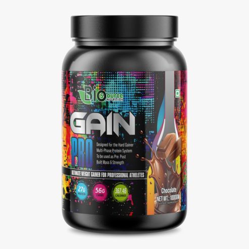 Biosource Nutrition Gain Pro Chocolate 1000gm