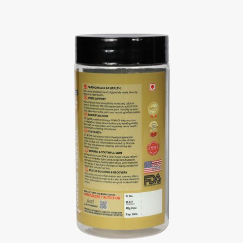 Sports Nutrition Omega Fish Oil, 100 Capsule - Image 2