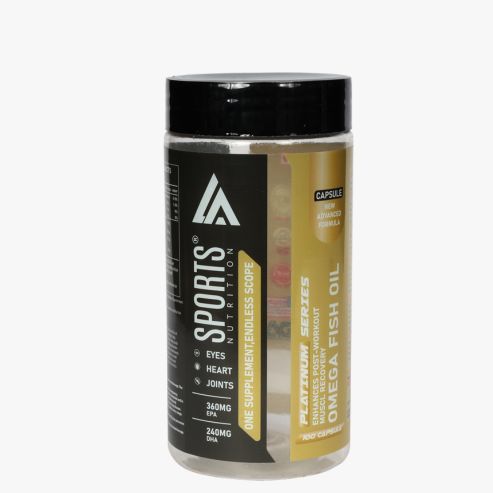 Sports Nutrition Omega Fish Oil, 100 Capsule