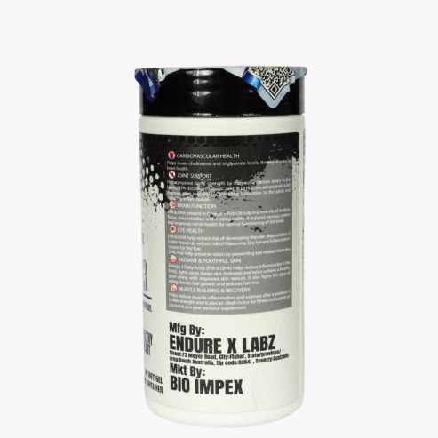 Endurex Labz Omega 3, 100 Soft Gel - Image 3