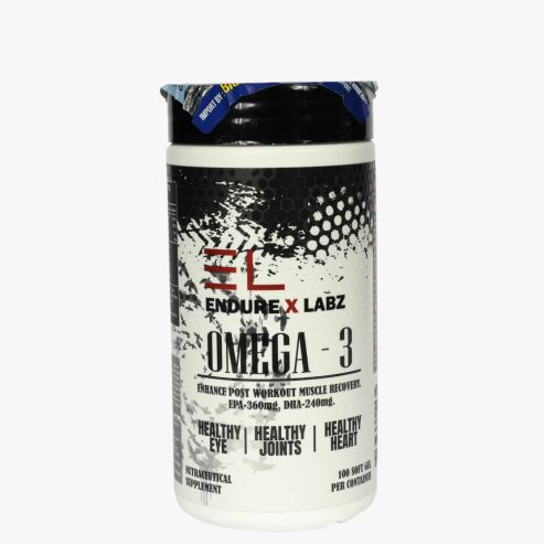 Endurex Labz Omega 3, 100 Soft Gel